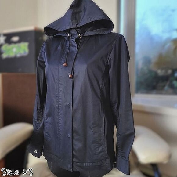Babaton black hooded utility jacket - Picture 2 of 15